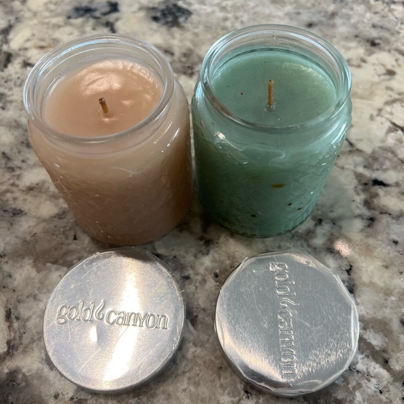 RARE~ Gold Canyon Toasted Coconut Cake & Vintage Bayberry candles ((BRAND NEW)) - Picture 2 of 3
